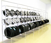 Подставка для хранения шин и дисков Подставка для хранения шин и дисков