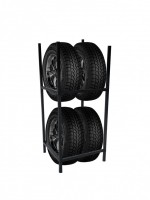 Стальной НЕ разборный (СВАРНОЙ) стеллаж для любых колёс Стальной НЕ разборный (СВАРНОЙ) стеллаж для любых колёс