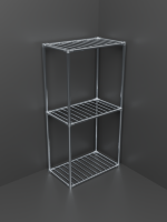 Стеллаж металлический для хранения 3 полки 100х50х30 Стеллаж металлический для хранения 3 полки 100х50х30